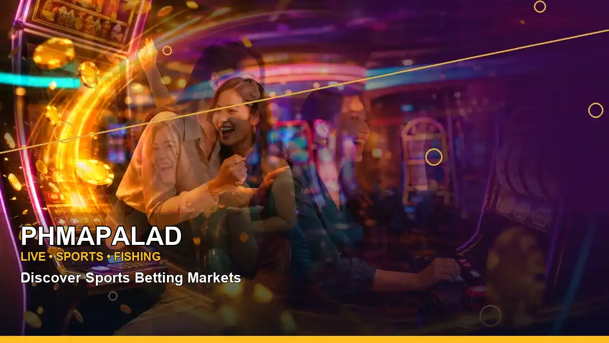 PHMAPALAD VIP casino rewards lounge featuring an adult Philippine casino host with a panoramic reel-inspired layout