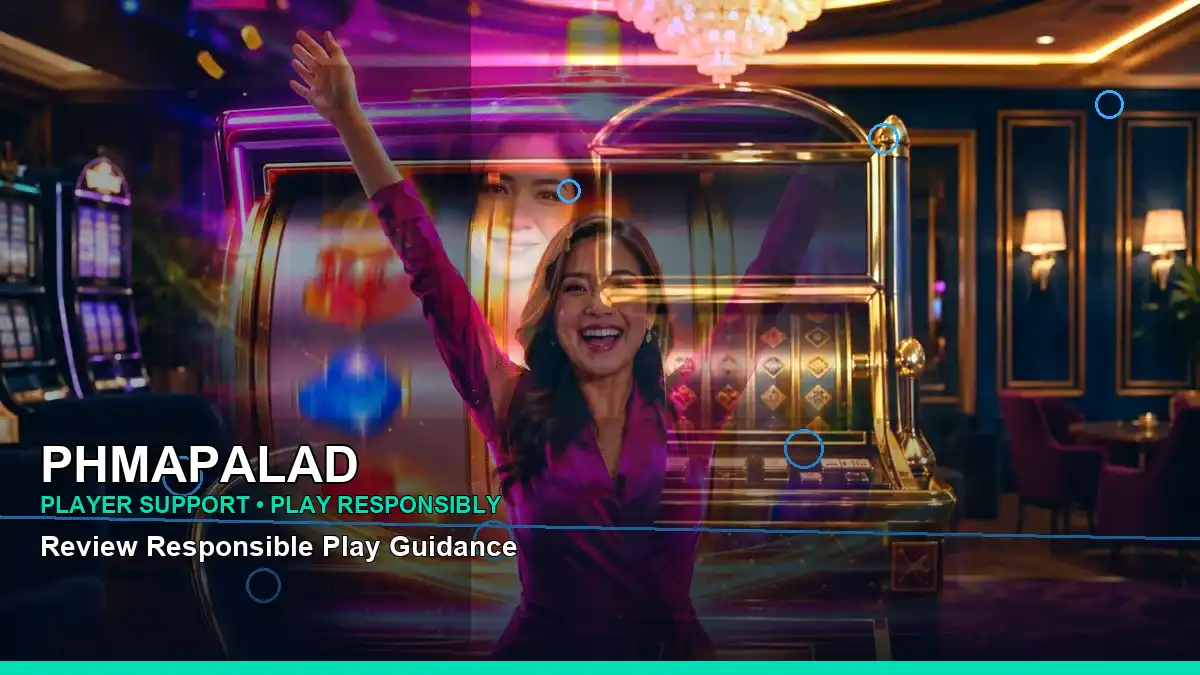 PHMAPALAD mobile gaming app shown in a close-up layout for Philippine players