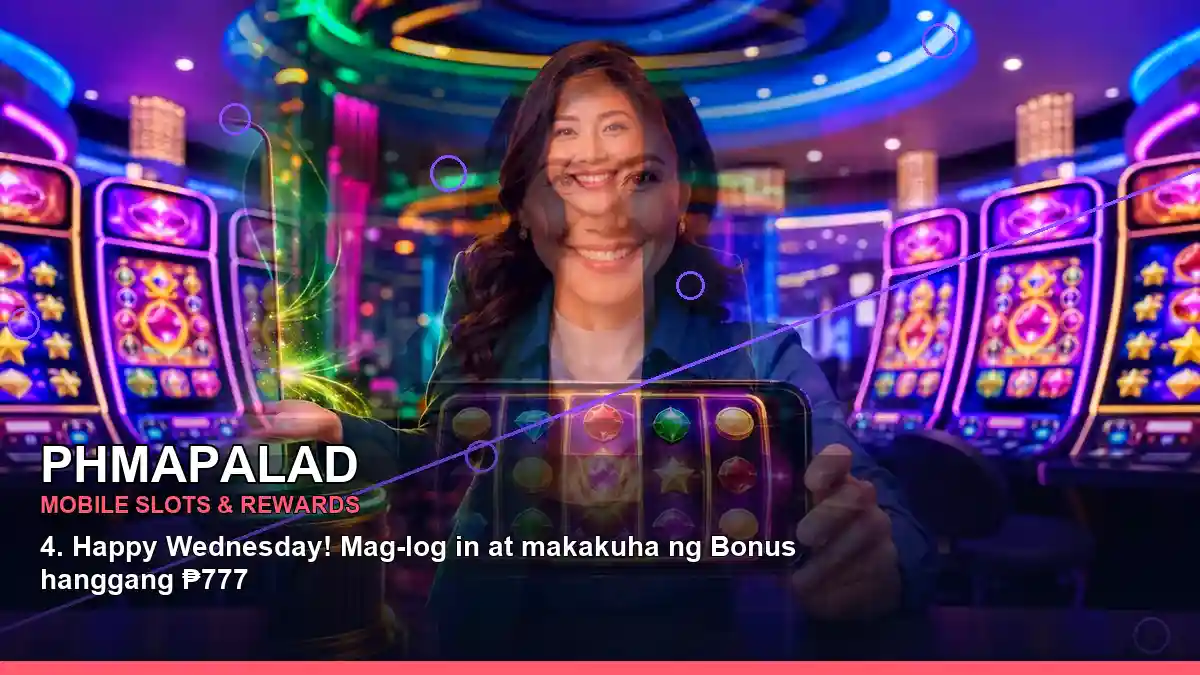 Colourful wheel game interface with prize segments, action controls, and clear instructions for adult Philippine players